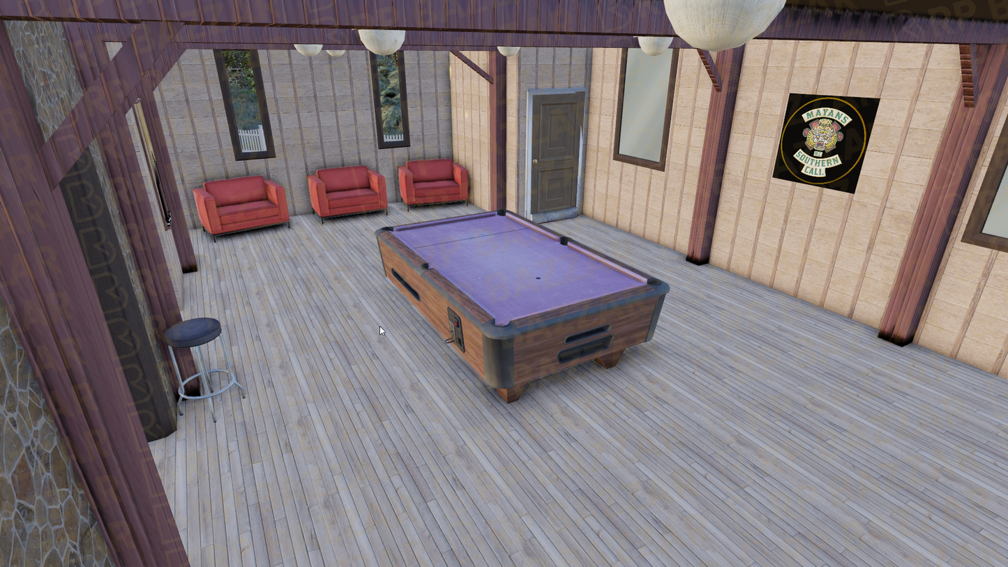 Triad Gang Mansion FiveM MLO — GTA RP Interior — ESX QB QBOX — RPBazzar