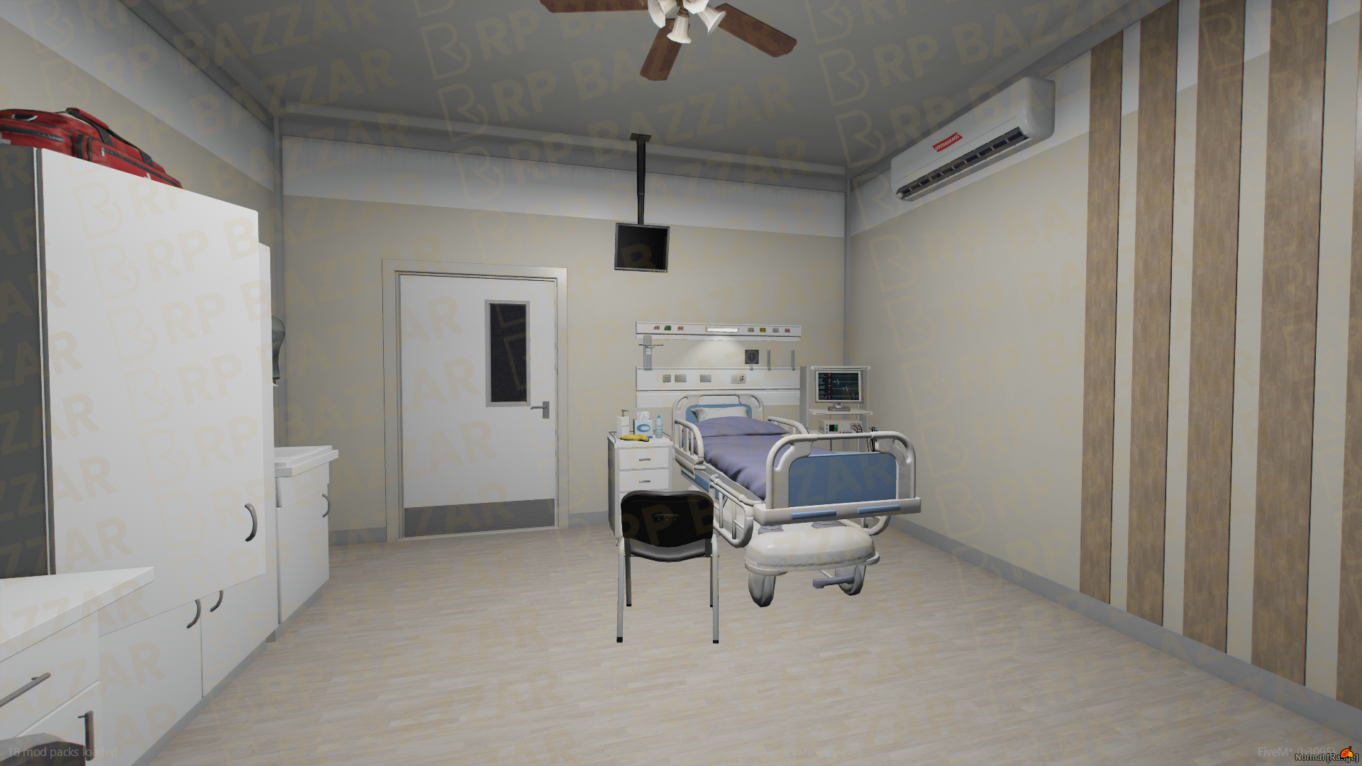 Northside Hospital FiveM MLO — GTA RP Interior — ESX QB QBOX — RPBazzar