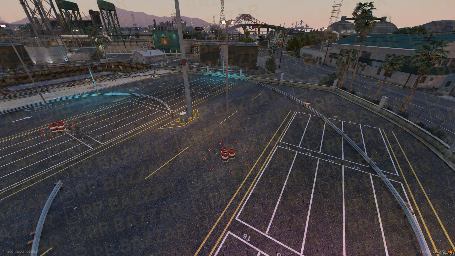 Desert Race Track FiveM MLO — GTA RP Interior — ESX QB QBOX — RPBazzar