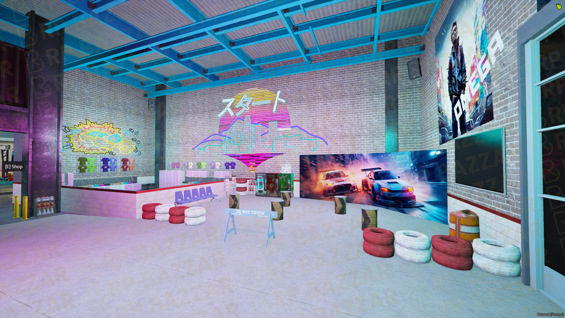 Underground Mechanic Shop FiveM MLO — GTA RP Interior — ESX QB QBOX — RPBazzar