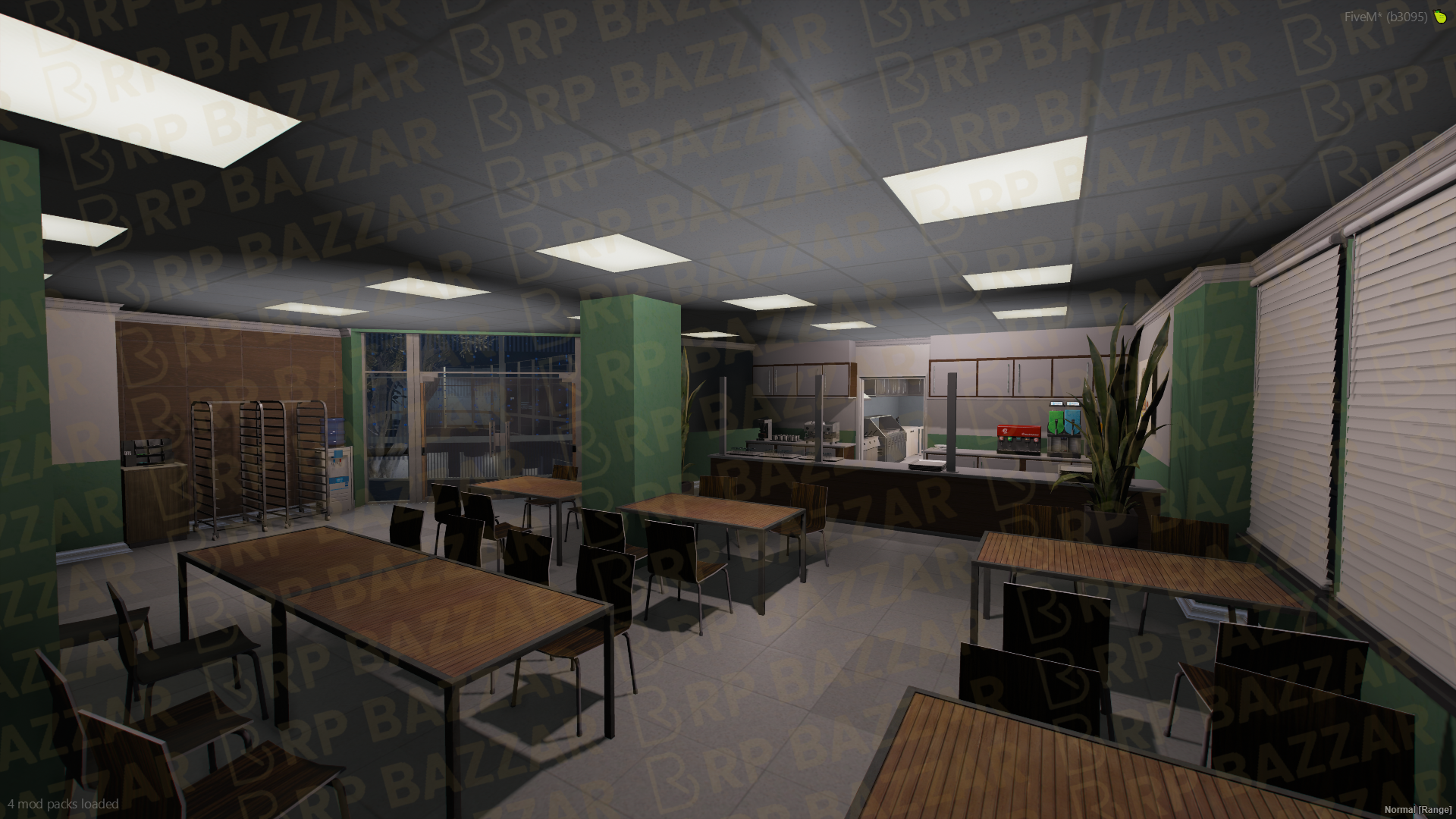 County Police Station FiveM MLO — GTA RP Interior — ESX QB QBOX — RPBazzar