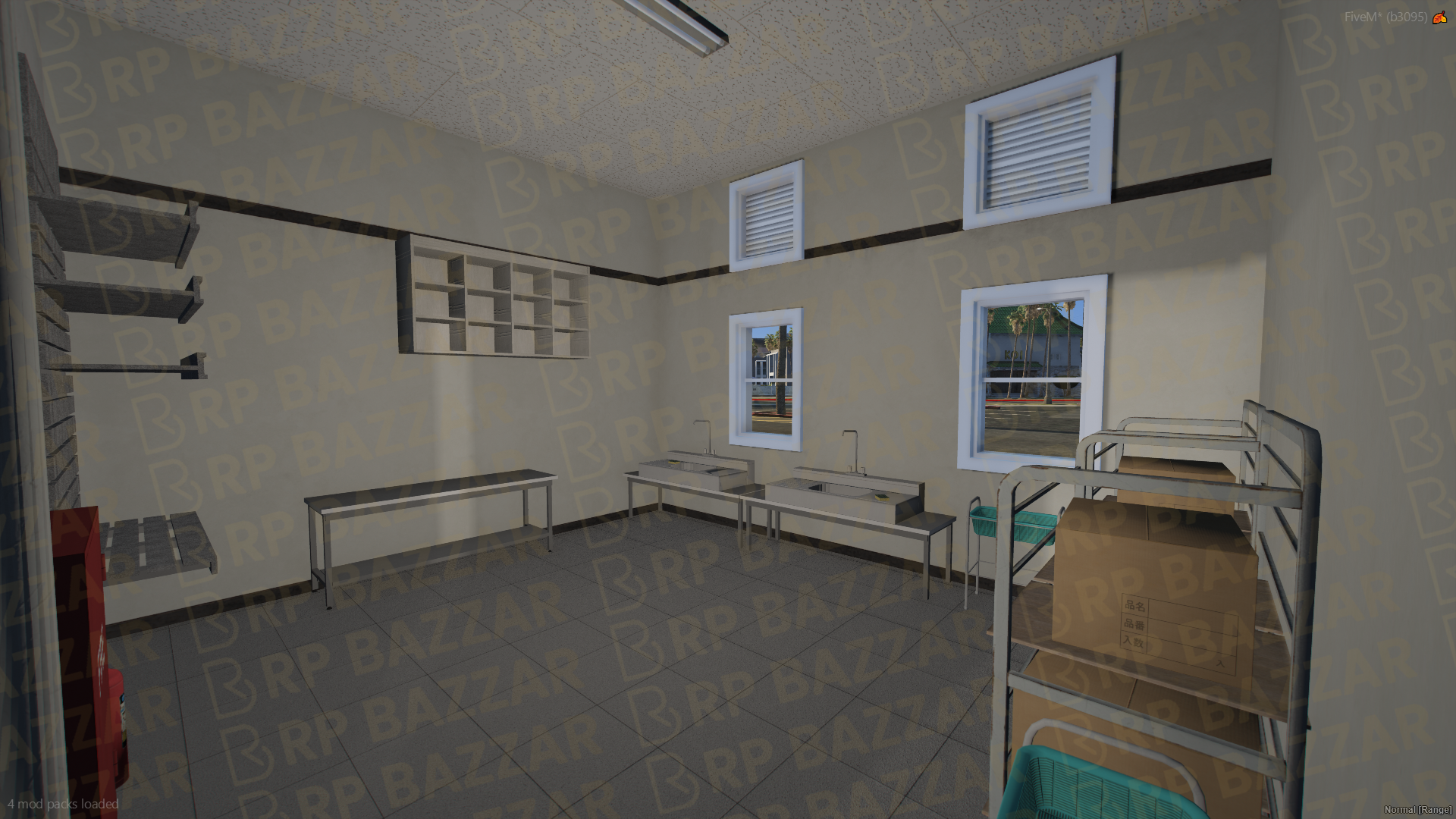 Midtown Fire Department FiveM MLO — GTA RP Interior — ESX QB QBOX — RPBazzar