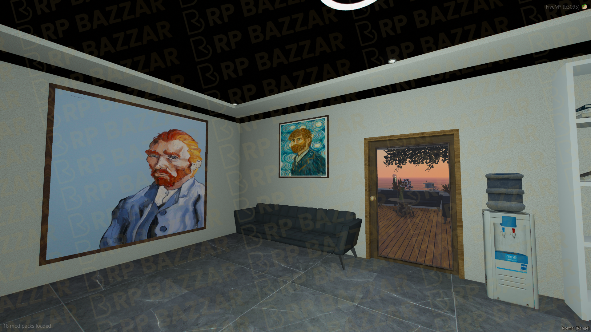 Coastal Mansion FiveM MLO — GTA RP Interior — ESX QB QBOX — RPBazzar