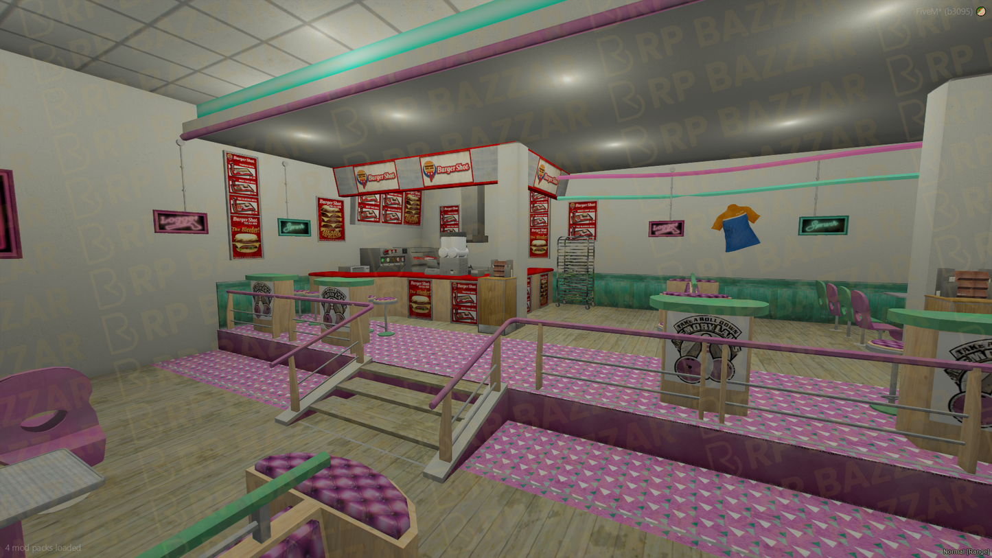 Urban Sports Court FiveM MLO — GTA RP Interior — ESX QB QBOX — RPBazzar