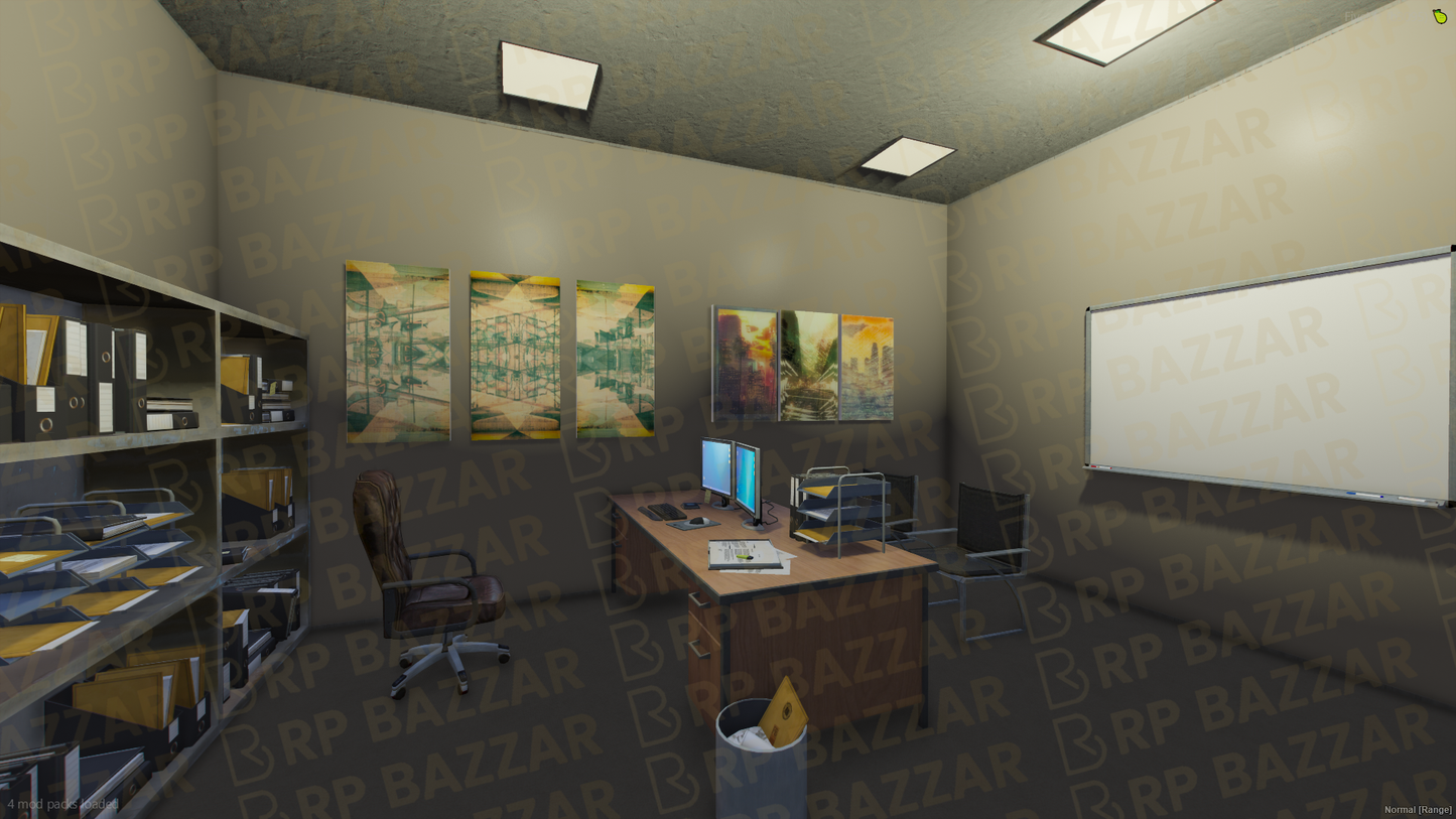 District Police Station FiveM MLO — GTA RP Interior — ESX QB QBOX — RPBazzar