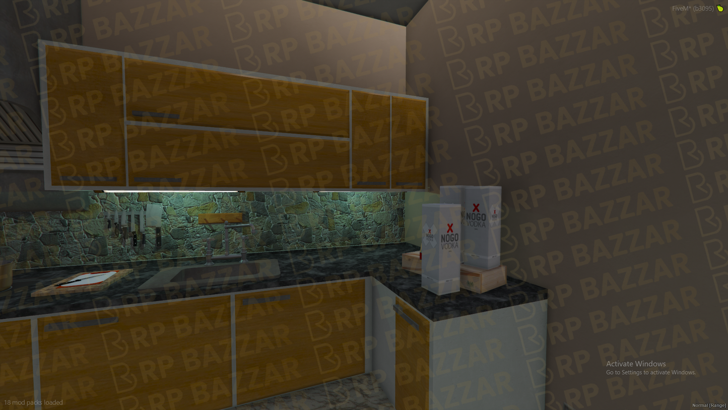 Hidden House FiveM MLO — GTA RP Interior — ESX QB QBOX — RPBazzar