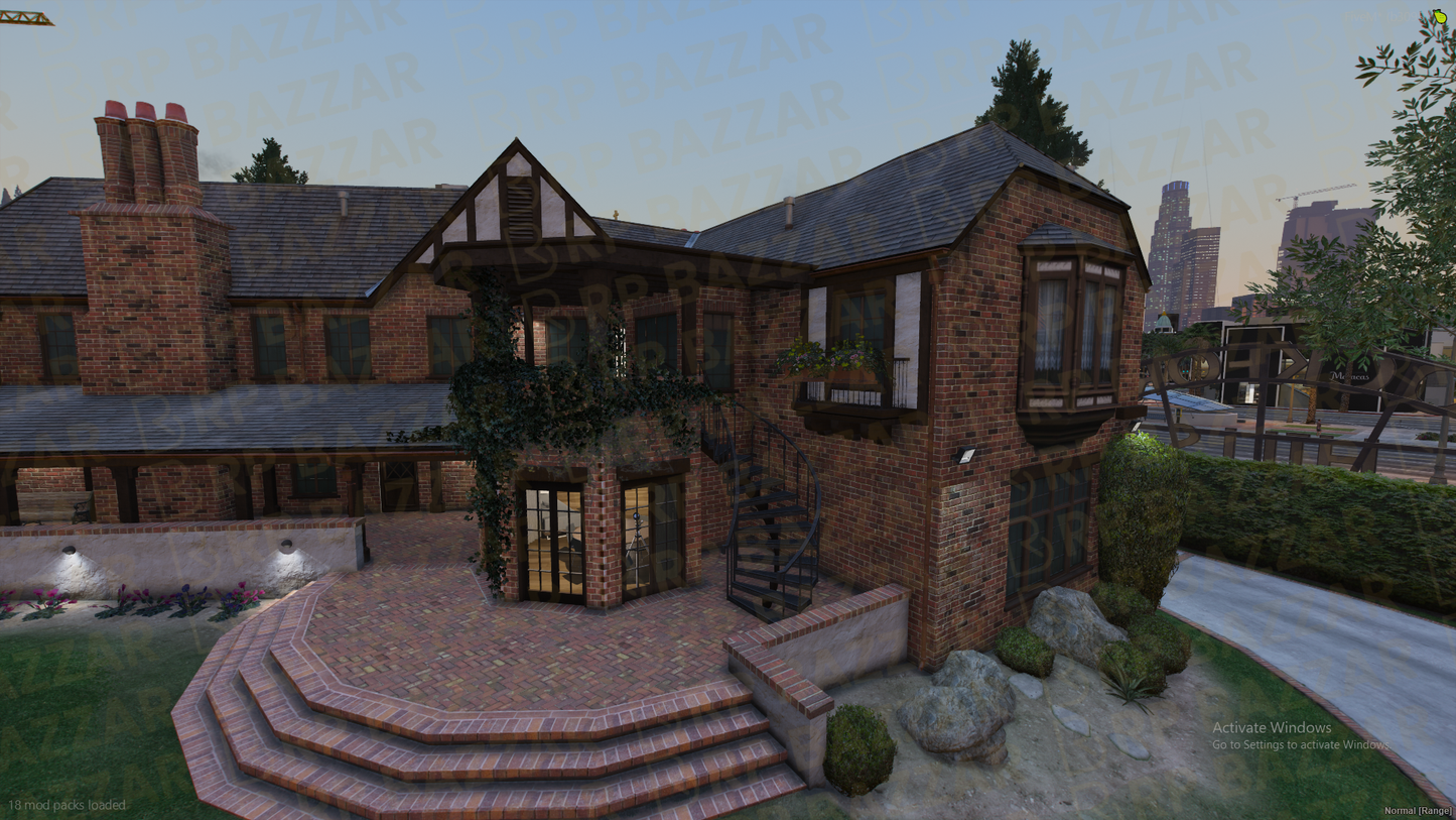 Midnight House FiveM MLO — GTA RP Interior — ESX QB QBOX — RPBazzar
